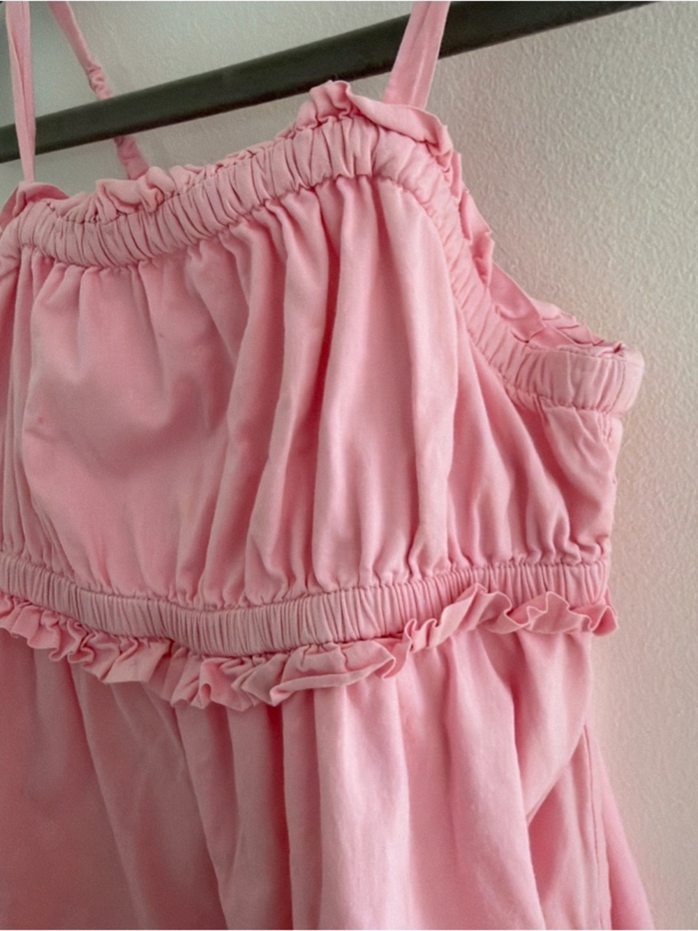Crewcuts Toddler Sun Dress Beach Shells Starfish Pink Seaside size 3 - Picture 5 of 6